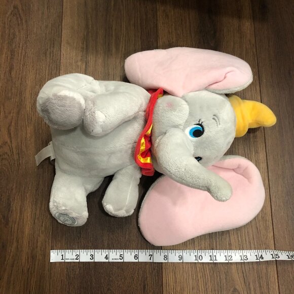 Disney Original Dumbo Beanbag Plush Plushie Soft Cute Pillow 15in - Picture 5 of 5